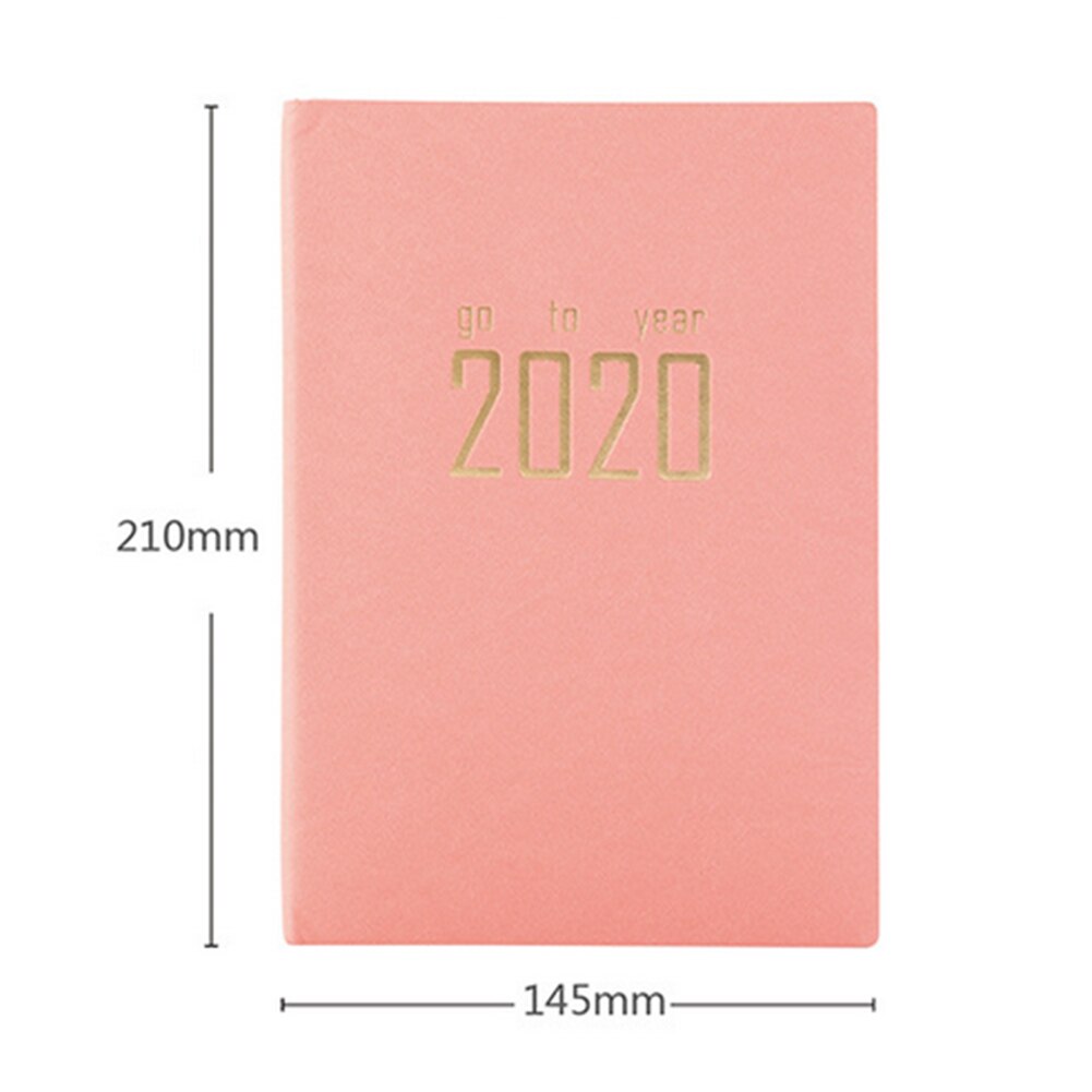 Year Agenda Diary Weekly Monthly Schedule Journal Memo Notebook Planner Journal Notebook Memo Easy to Carry