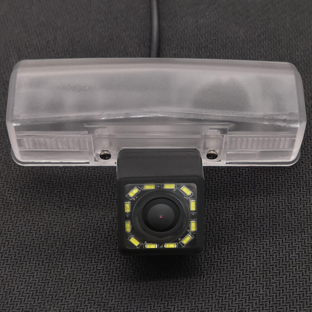 YIFOUM HD Dynamic Trajectory Tracks Car Rear View Backup Parking Camera For Toyota RAV4 Venza: 12LED / Dynamic Trajectory