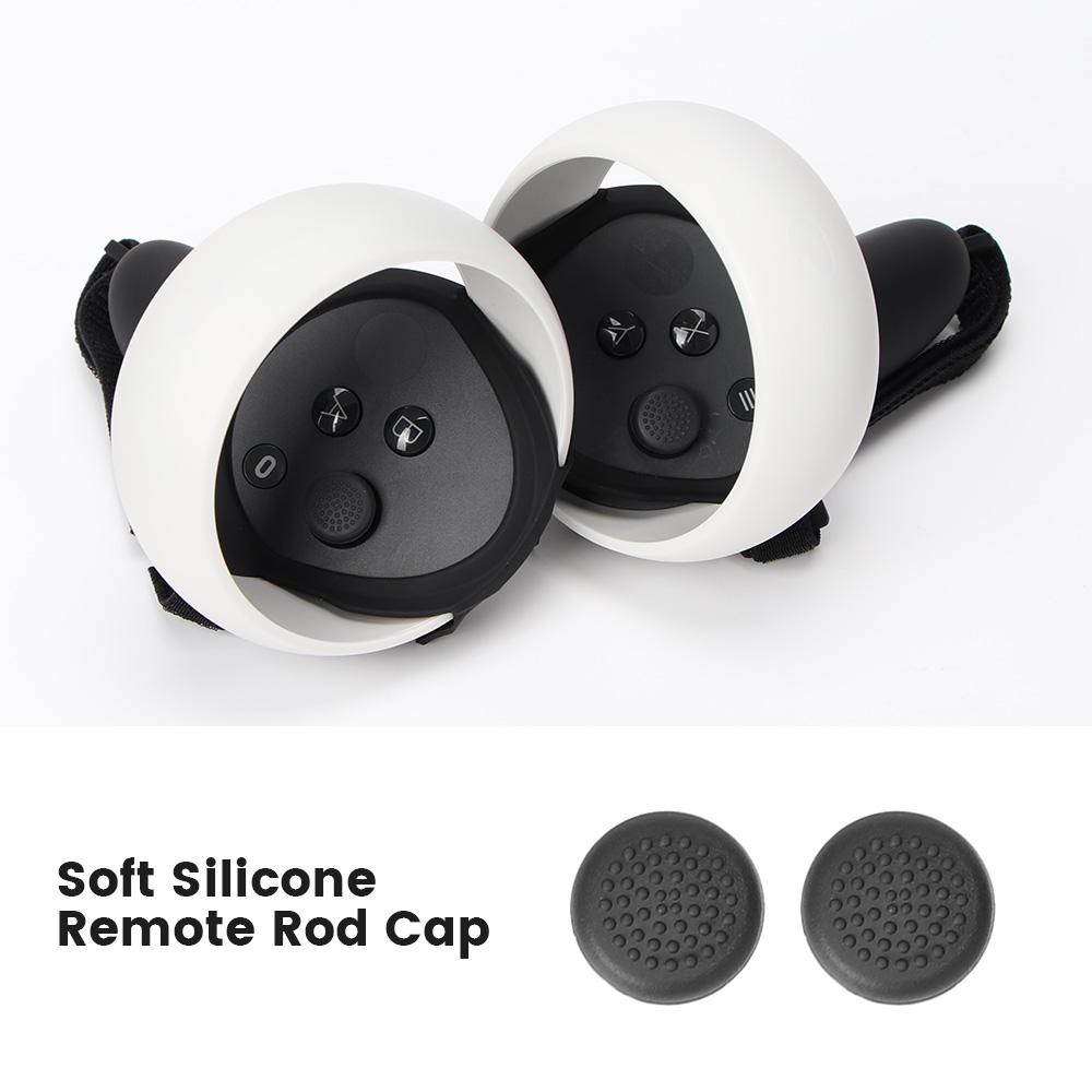 Quest 2 Controller Silicone Thumb Cap Cover Touch Controller Rocker Cap Thumbstick Cap Cover For Oculus Quest VR Accessories