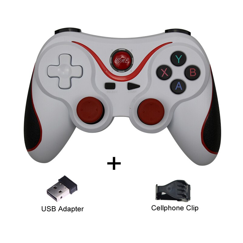 T3 X3 Wireless Joystick Gamepad Game Controller bluetooth BT3.0 Joystick For Mobile Phone Tablet TV Box Holder: 3