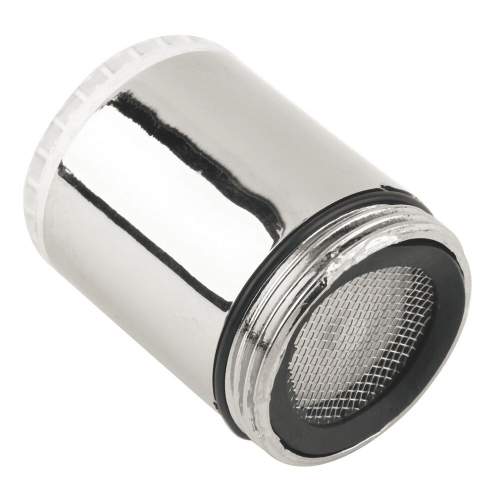 Robinet LED de cuisine, robinets d&#39;eau, accessoire de robinets de température, têtes de capteur fixation sur la grue, lueur rvb salle de bains, directe