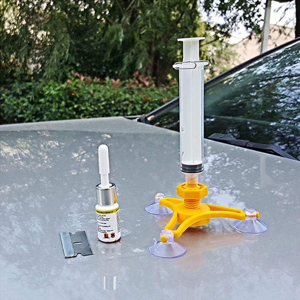 Car Vehicle Glass Repair Windshield Quick Repair Agent Tools DIY Kit window glass scratch crack restoration tool