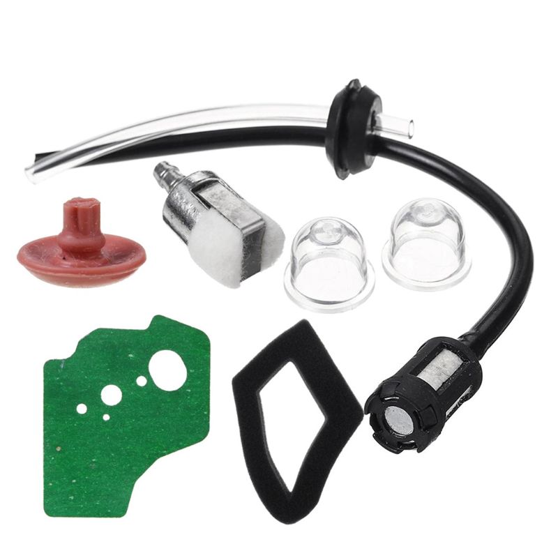 Carburetor Carb Gasket Spark Plug Fuel Line Hose Kit For Honda GX25 GX35 GX 25 35 HHT35 HHT35S FG110 Trimmer Mowers