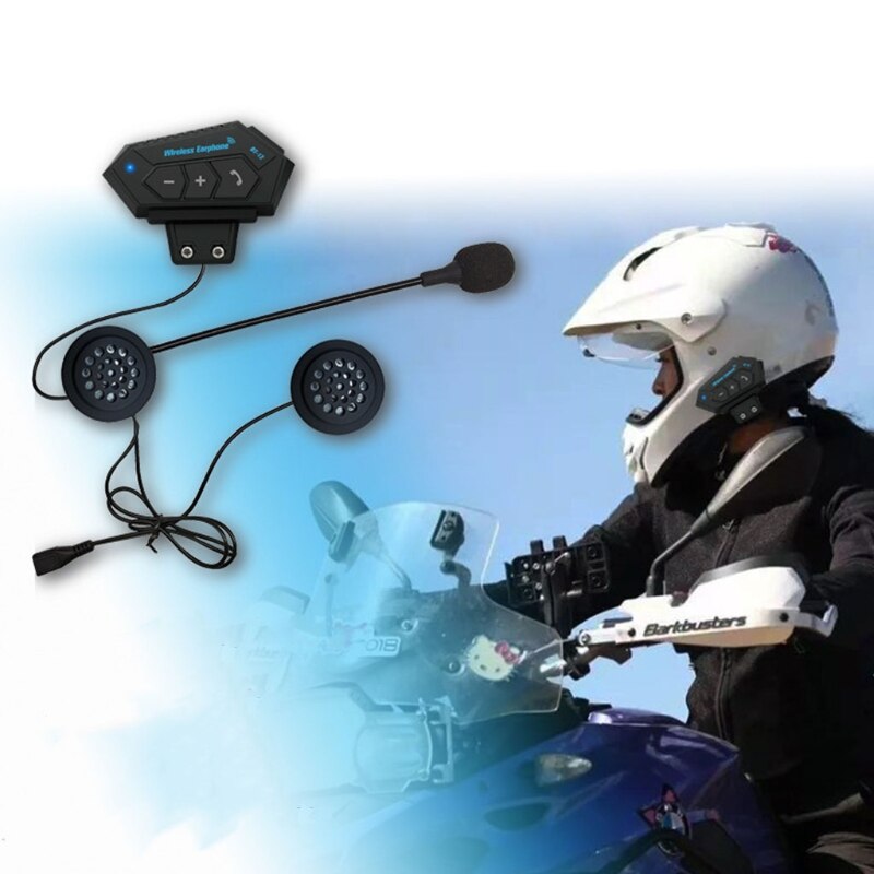 Helmet intercom Wireless hands-free telephone call Kit