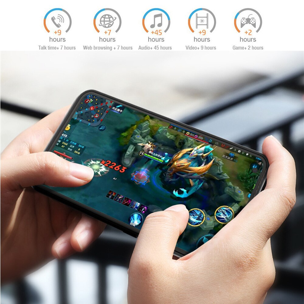 Battery Charger Cases For OnePlus 8T Battery Case 6800mAh Silicone External Battery Charging Cover For Oneplus 8T Powerbank Case