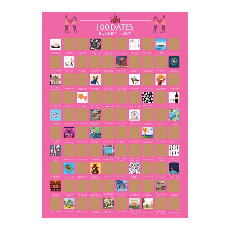 Premium Couples Print Republic 100 Dates Bucket Li Vicedeal premium-couples-print-republic-100-dates-bucket-li-vicedeal