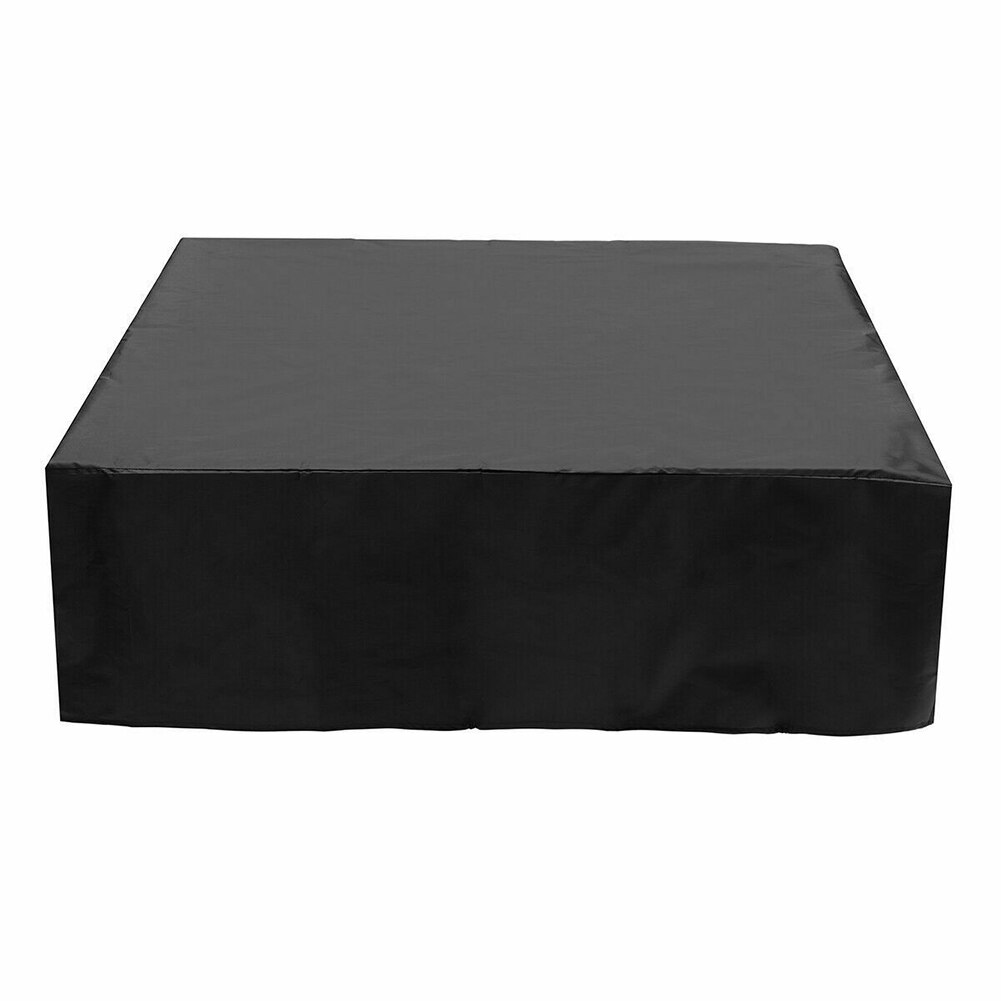 Square Waterproof Tub Dust Spa Cover Cap Square Anti-UV Durable Protective Coverlets 1 X Tub Cover