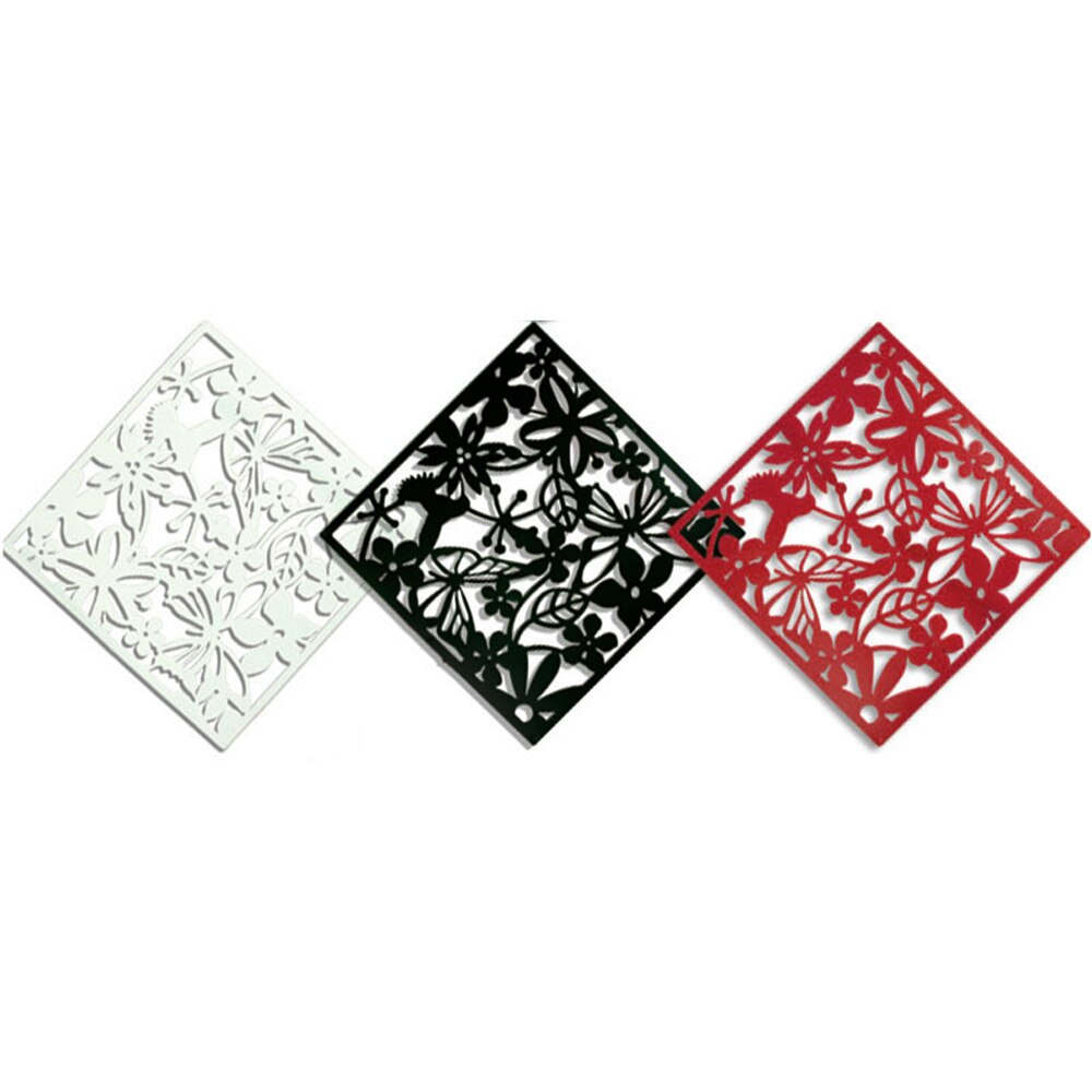 1 st. home amp living witte holle hangende kamerverdeler, zwarte scheidingswand, vlinder, modern, 3- kleurig wandschermgordijn