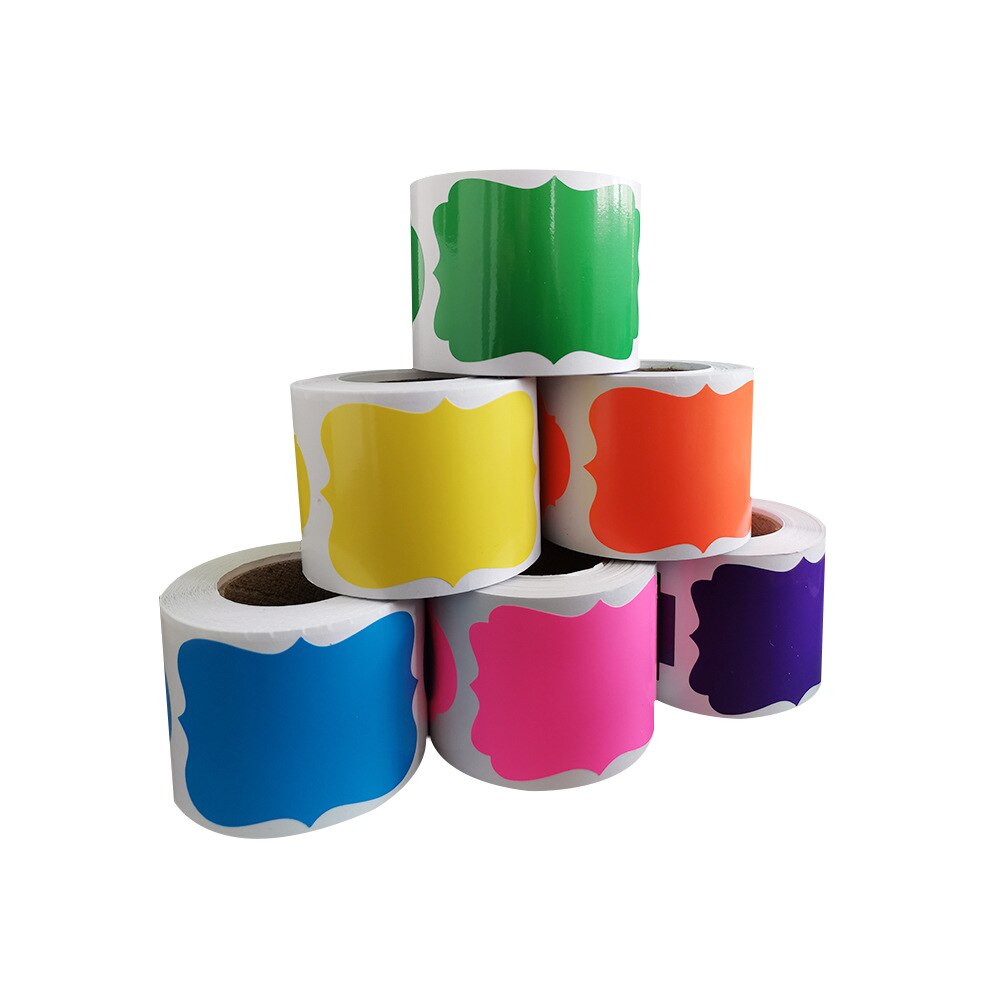 Uitwisbare Milieubescherming Pvc Handgeschreven Label Sticker Is Geschikt Voor Ambachtelijke Keuken Opbergdoos Map Glazen Fles