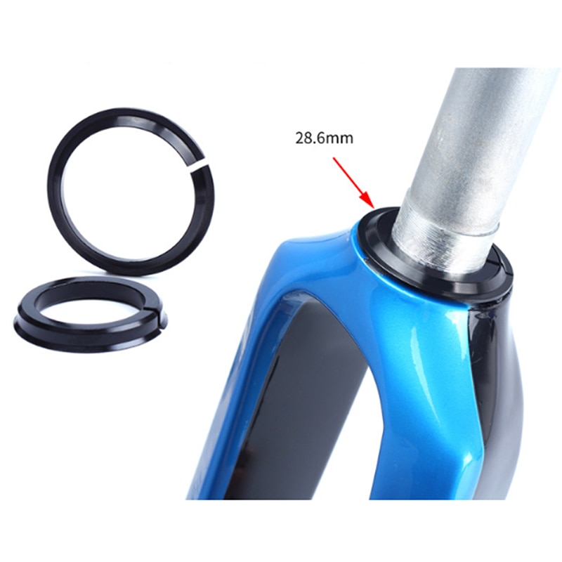 MTB Mountain Bike Fork Headset Base Compression Ring Conversion Adapter Bottom Spacer Bicycle Parts Accessories