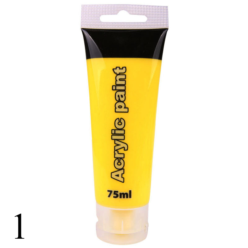 Multicolor pigment 75ml slange akryl pigment til tegning nummer maleri paartist tegning graffiti akryl maling: 1