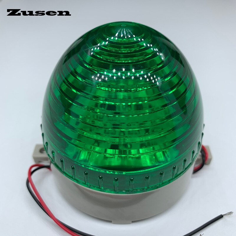Zusen TB60 12V Kleine Security Alarm Strobe Signaal Waarschuwingslampje Led Lamp: green