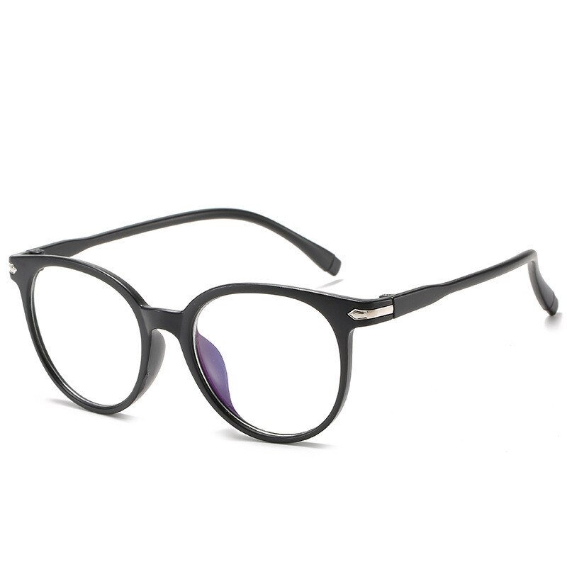 Lunettes de lumière bleue cadre PC & lentille en résine Anti lumière bleue bloquant les lunettes de soleil de rayonnement unisexe tendance lentilles claires lunettes d'ordinateur