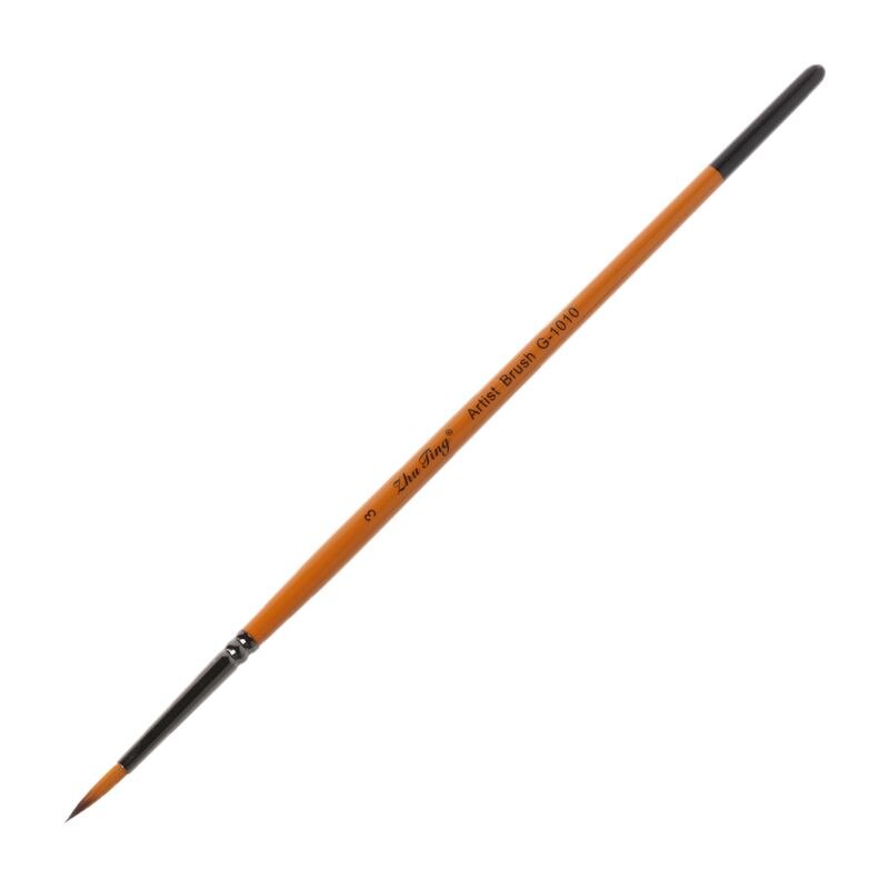 Bolígrafo muy fino pintado a mano suministros de arte Punta de dibujo pincel de Nylon acuarela pintura al óleo de acrílico artesanal: 3