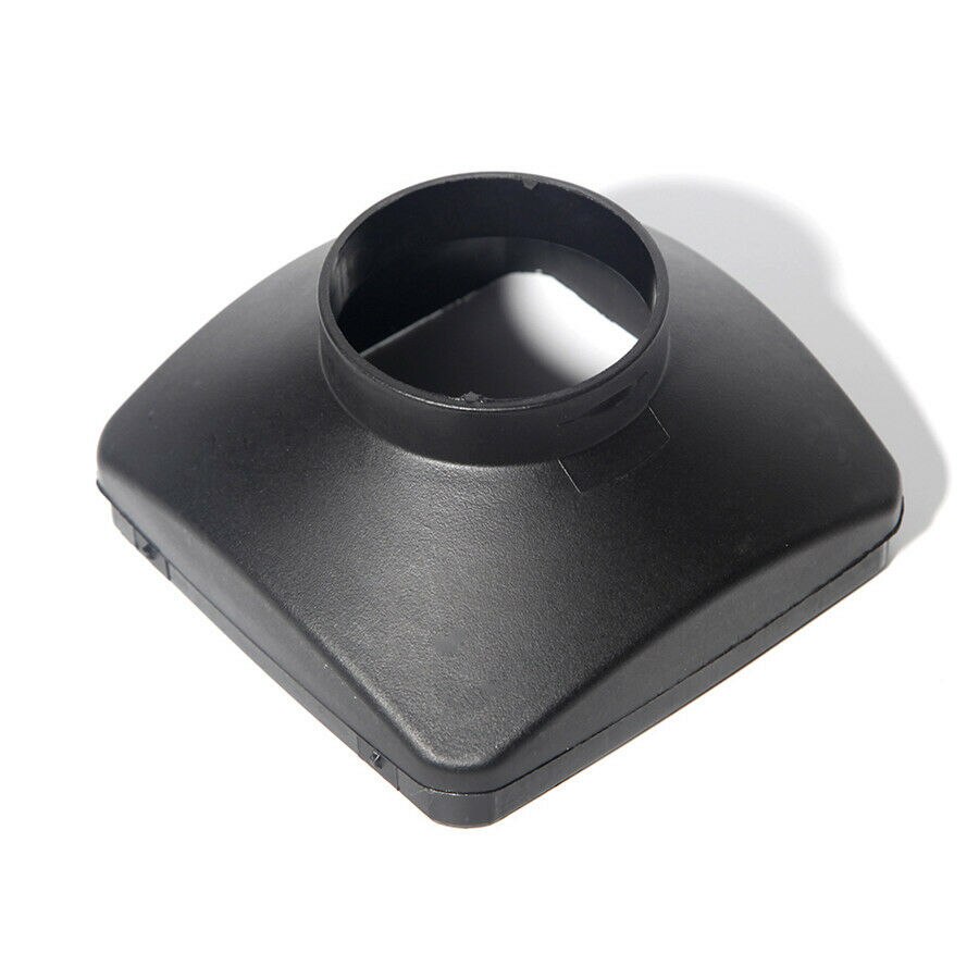 Trucks Heater outlet cover 60mm One Hole Accessories Plastic Black 1pc Cars