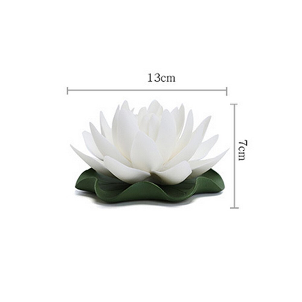1 Set Lotus Incense Burner Ceramic Chic Incense Stand Incense Holder for Home Reading Meditation Temple