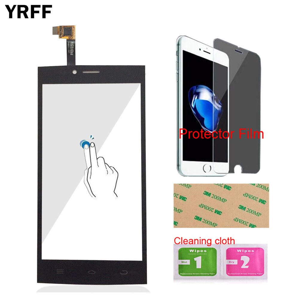 Téléphone portable tactile avant verre pour THL T6 T6S T6C T6 Pro écran tactile numériseur panneau verre capteur outils protecteur Film adhésif