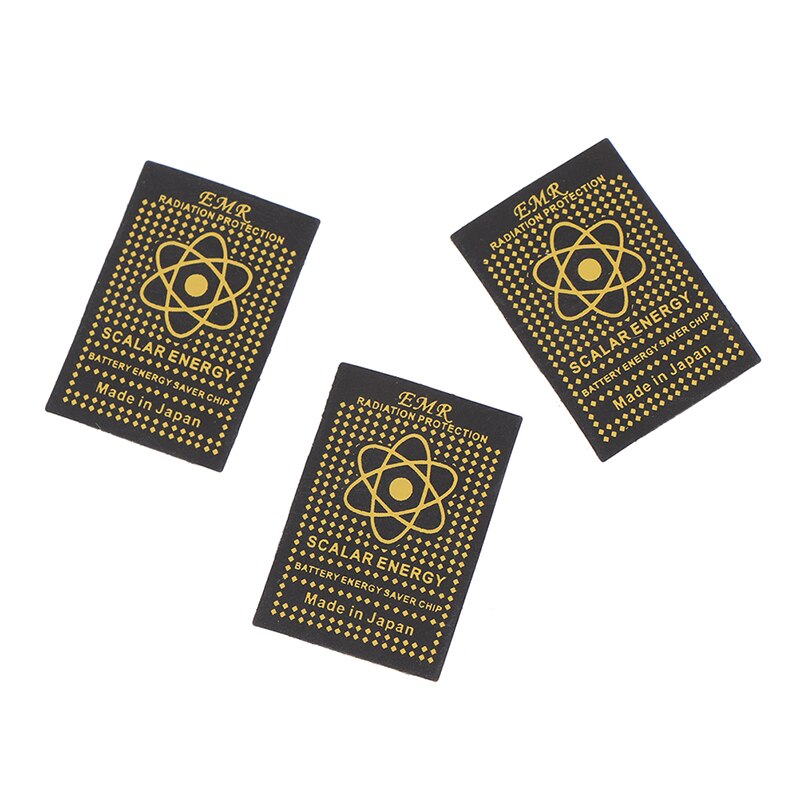 EMR-pegatina de energía escalar para teléfono portátil, escudo Anti-Chip de radiación para mantener la salud, protección Anti-EMP para mujer embarazada, 10 Uds.: Default Title