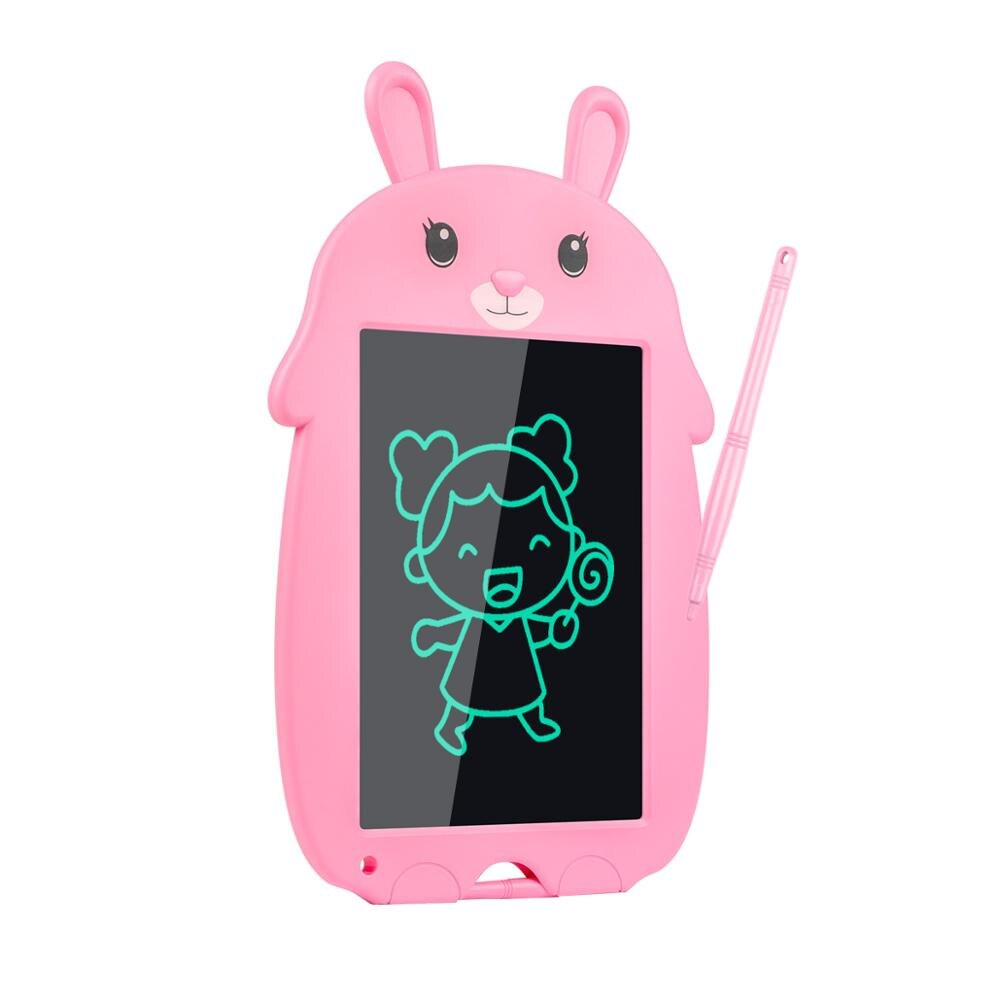 8.5 inch lcd writing tablet Cute Drawing tablet electronics graphics tablet drawing board Ultra Thin Portable Handwriting board: Pink