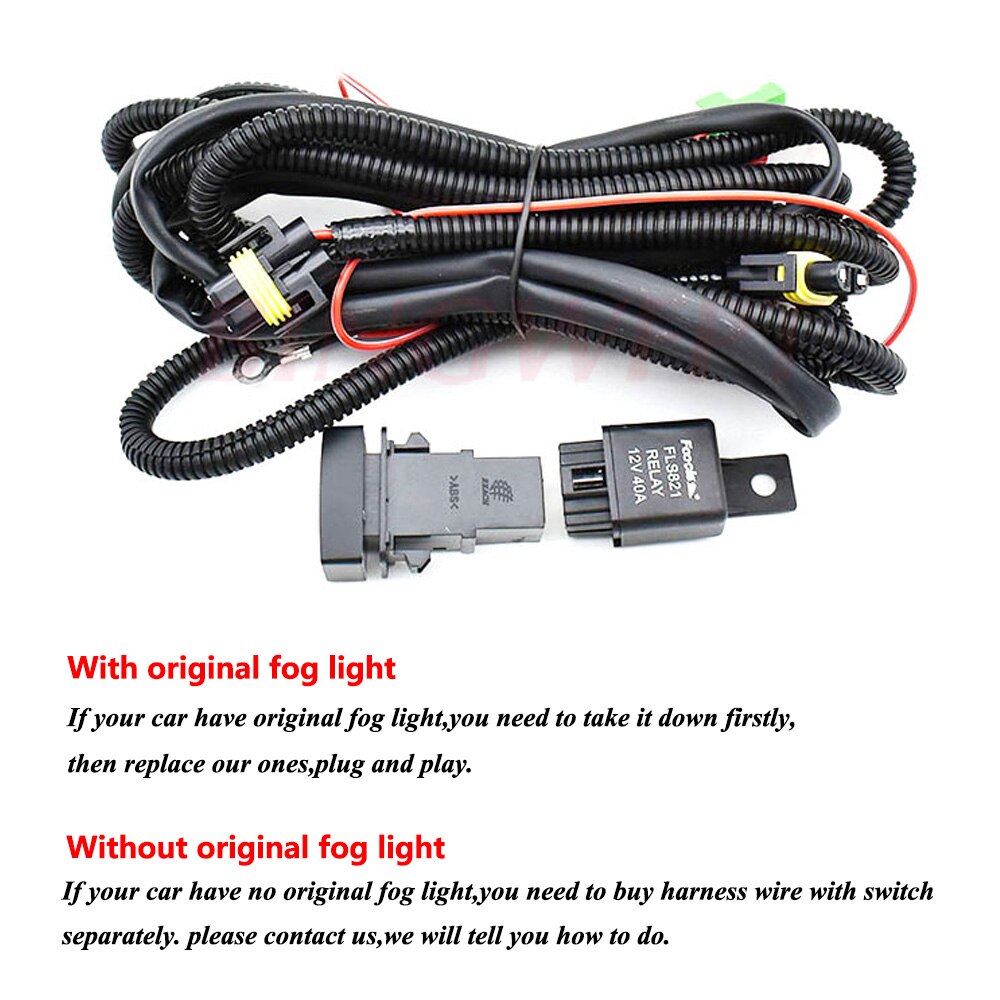 2 Stks/paar Led Mistlampen Voor Nissan Note E11 Mpv 2006 Voor Land Rover Discovery 4 LR4 Suv (La): wire