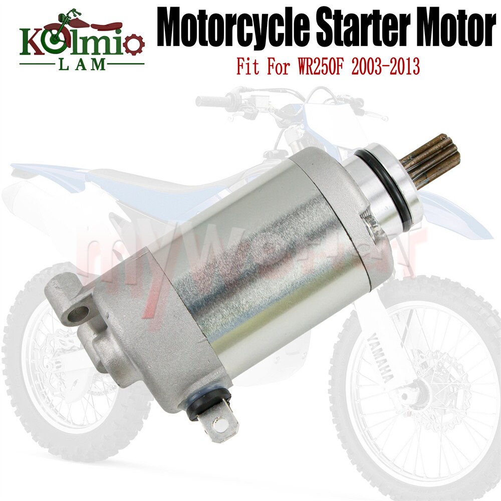 Fit Voor Yamaha WR250F 2003 - WR250 F 2004 2005 2006 2007 12 Motorfiets Elektrische motor Startmotor