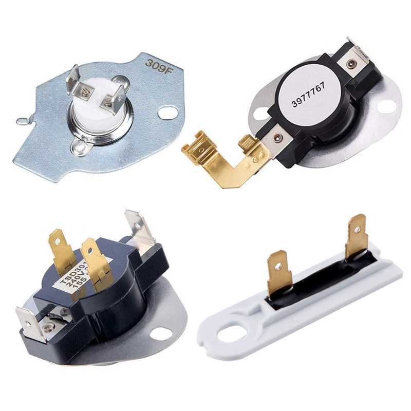 Droger Vervanging Kit 3387134 Hoge-Limiet Thermostaat 3392519 Droger Thermische Zekering 3977393 Thermische Cut-Off Schakelaar 3977767 Fietsen th