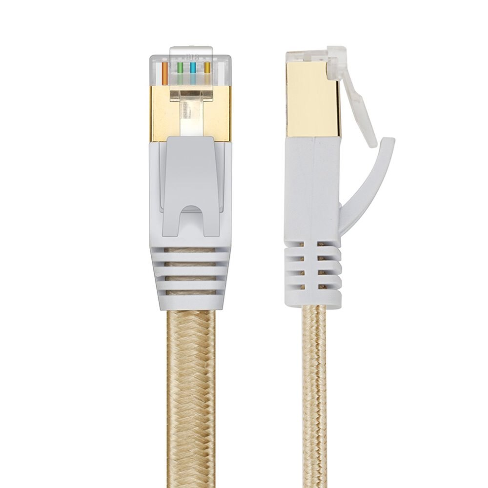 Cat7 RJ45 ekranowana czysta miedź 3ft 6ft 10ft 15ft 30ft 30 cm/50 cm/1 m/1.5 m/2 m/3 m/5 m/10 m sieć LAN kabel ethernet przewód internetowy