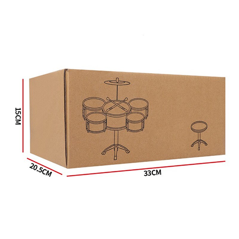 Draadloos instrument speelgoed voor meisjes jongen baby klassieke jazz drum drumstel kinderen musical verjaardag kinderfeest liedje