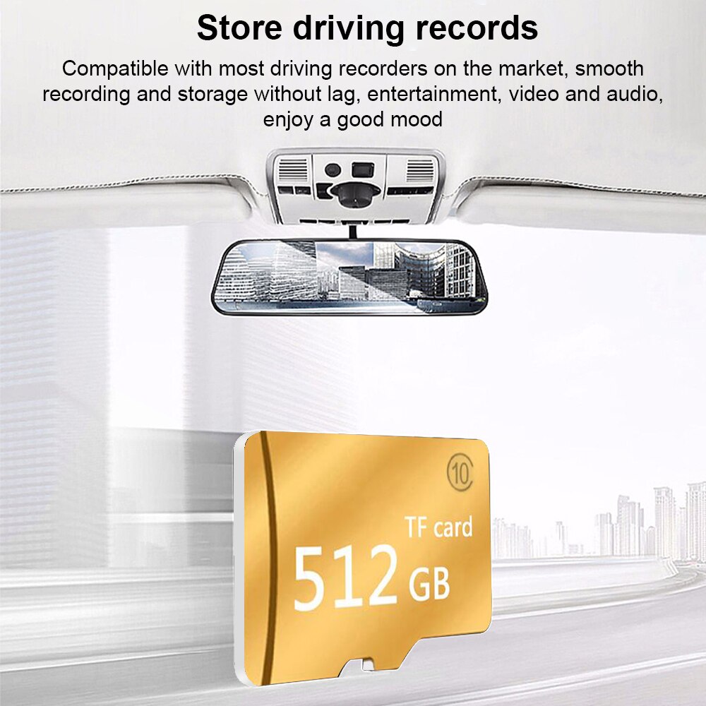 Golden Micro SD Memory Cards 16GB/32GB/64GB/128GB/256GB High Speed Class 8 micro SD Card 128gb 256gb TF Card for Phone/Tablet PC