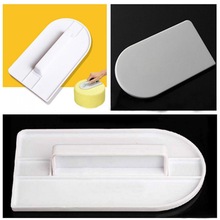 1 stks Plastic Mode Cake Soepeler Polijstmachine Gereedschap Cake Fondant Sugarcraft Decorating Soepeler Spatels DIY Bakken Tools