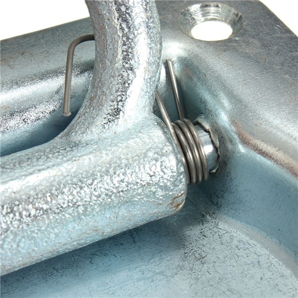 Lashing Ring Recessed Tie Down Floor Ring Trailer Truck Tray Recessed Tie Down D Ring RV ATV Hauler Trailer Ring