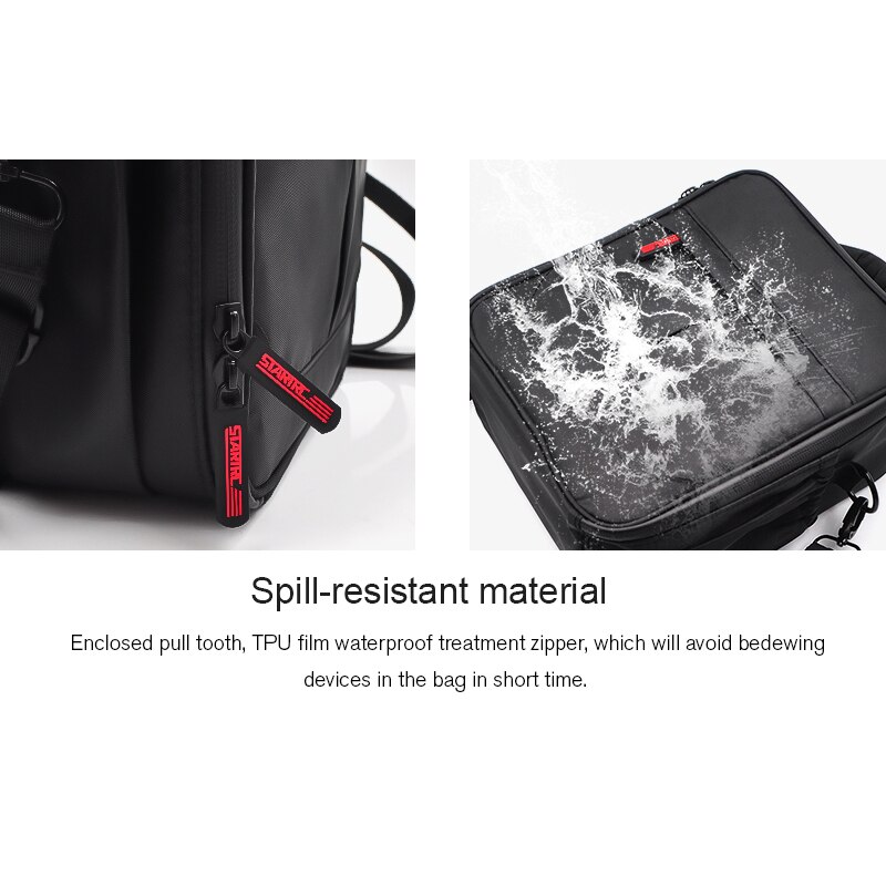 STARTRC Mavic Mini 2 custodia impermeabile custodia per il trasporto borsa a tracolla singola per accessori DJI Mavic MINI 2