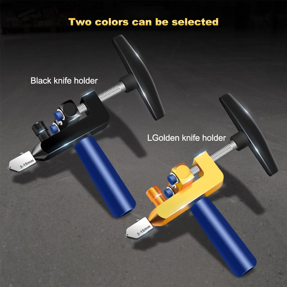 All-In-One Glass Cutter Aluminum Alloy Handheld Multi-function Portable Home Diamond Cutting Opening Tools