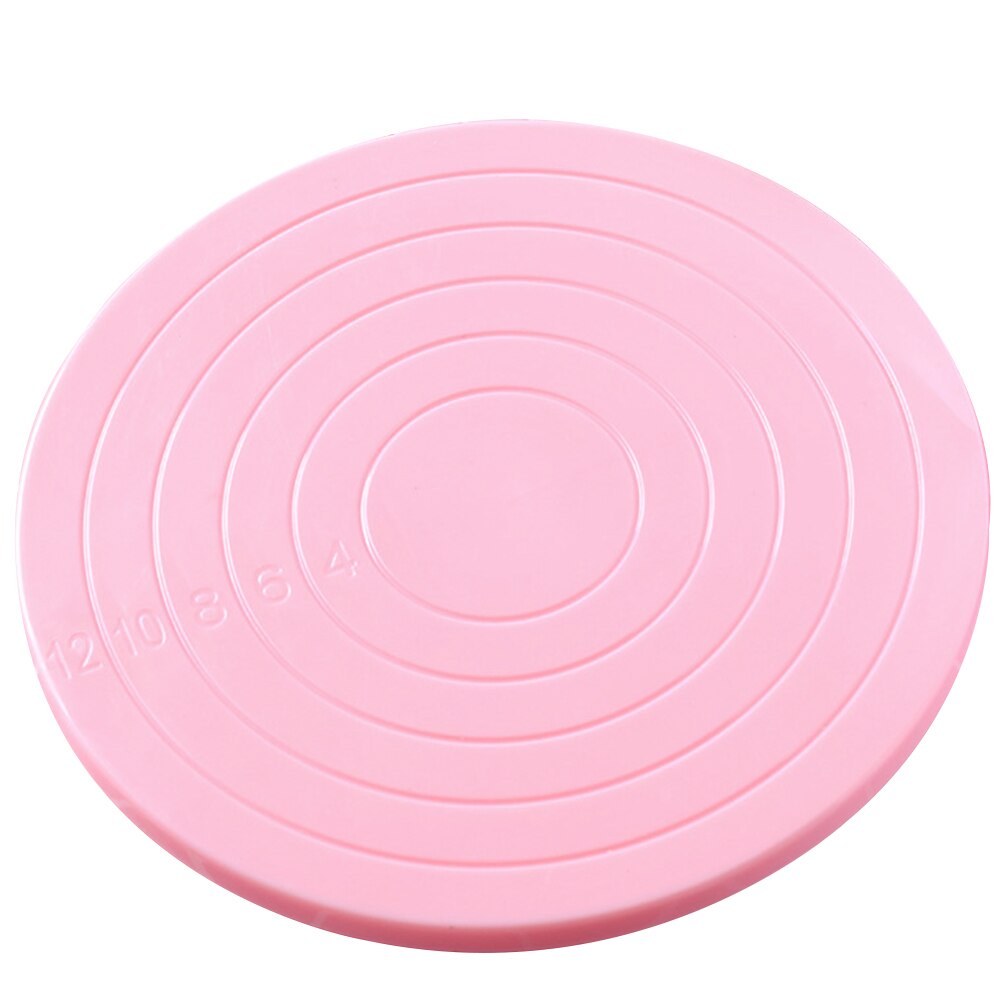 Kitchen Plate Sugarcraft DIY Baking Decorating Stand Rotating Platform Revolving Round Tools Cake Turntable Nonslip Bottom