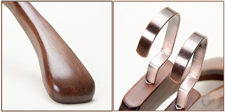 Cintre de luxe extra-large en bois pour manteau et costume avec large épaule pour homme grand et grand ( (4 pièces/lot)