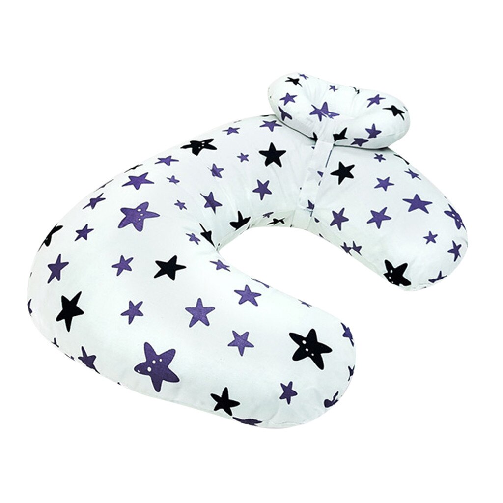 Head Protection Cushion Pillow Nursing Newborn Baby Breastfeeding Pillow Cover Nursing Pillow Cover Slipcover B: A