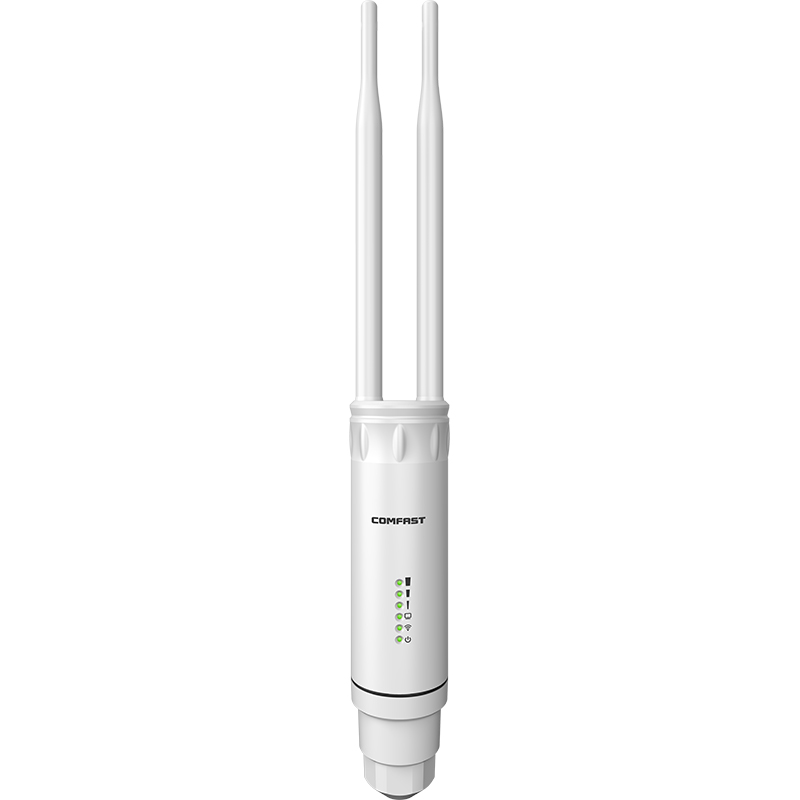 COMFAST AC1200/AC1300 Zewnętrzny Router AP 2.4G/5G Dual Band Daleki Zasięg Wzmacniacz Sygnału Bezprzewodowy Repeater WiFi Wodoodporny: BIAŁY / Pakiet 4