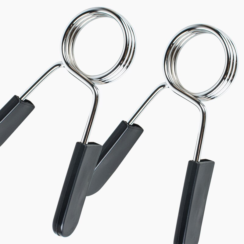 Colliers De Serrage 25mm Pour Haltères - Pince à Ressort Acier Double Rotation Lot De 2