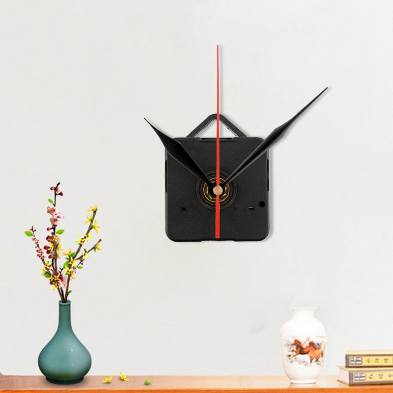 Wall Decor 3 X Hands Clock Movement Black And Red Hands DIY Home Decor DIY
