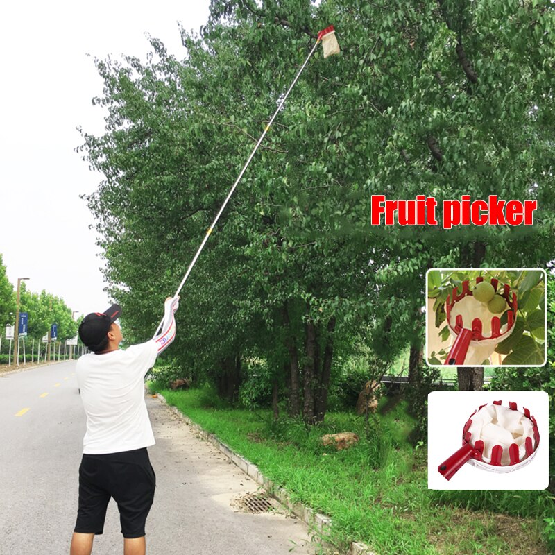 Fruit Picker Fruit Catcher Collector Hand Tool Pruning Tools Orange Farm Yard Portable