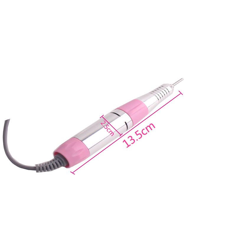 25000 RPM Electric Nail Drill Machine Manicure Nail Drill Bits Set Pedicure Sanding Equipment Miling Cutter File Left Hand Tool