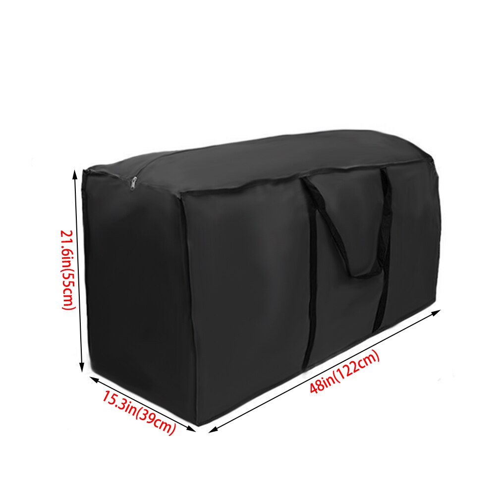 1 stk udendørs opbevaringspose havemøbler juletræsteltpudepose vandtæt taskebetræk: S
