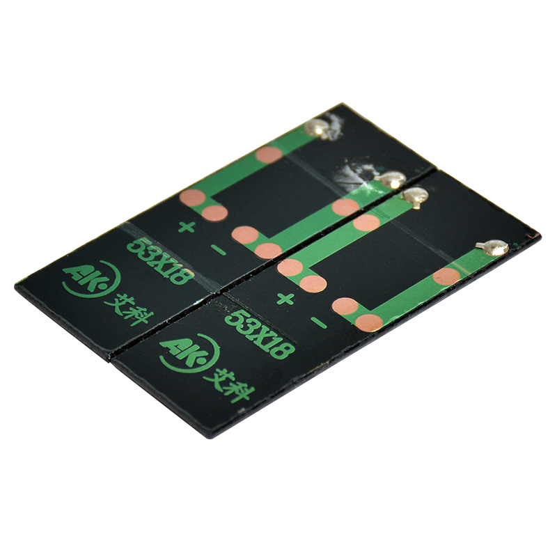 SUNYIMA 10Pcs Mini Solar Panel DIY Solar Cells Accessories Photovoltaic Module PV Module 0.5V 100mA 53*18*2.5mm