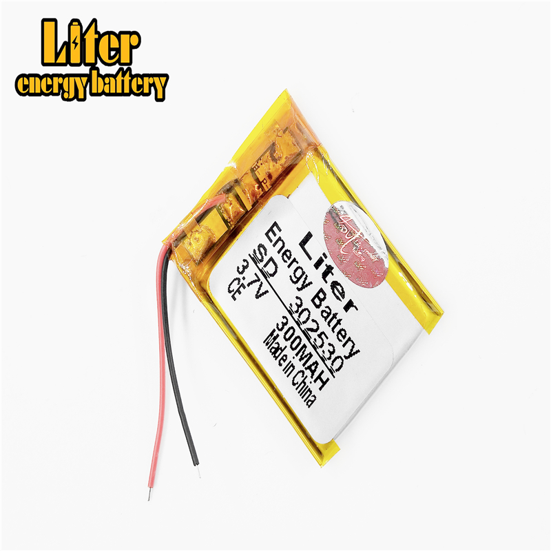 Liter Energie Batterij Grootte 302530 3.7V 300 Mah Lithium-polymeer Batterij Met Bescherming Boord Voor MP4 Digitale Producten