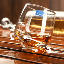 Underholdende cubanske hav serie whisky kop kegle tumbler roterbar whisky vin glas thule nmd verre vidro gafas xicaras copo