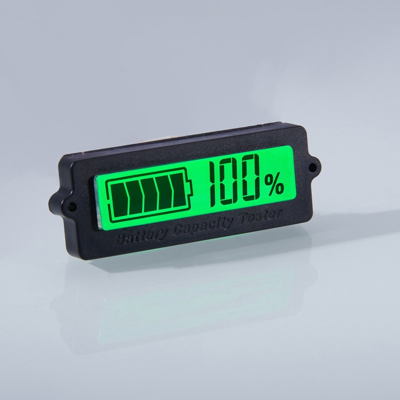 12V 24V 36V 48V LCD car Acid Lead Lithium Battery Capacity Indicator Digital Voltmeter Voltage Tester