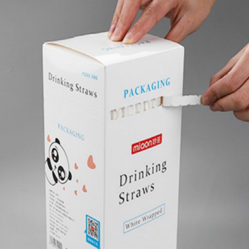 collapsible straw L 205MM D 5MM transparent flexible Disposable straws 300pcs/lot