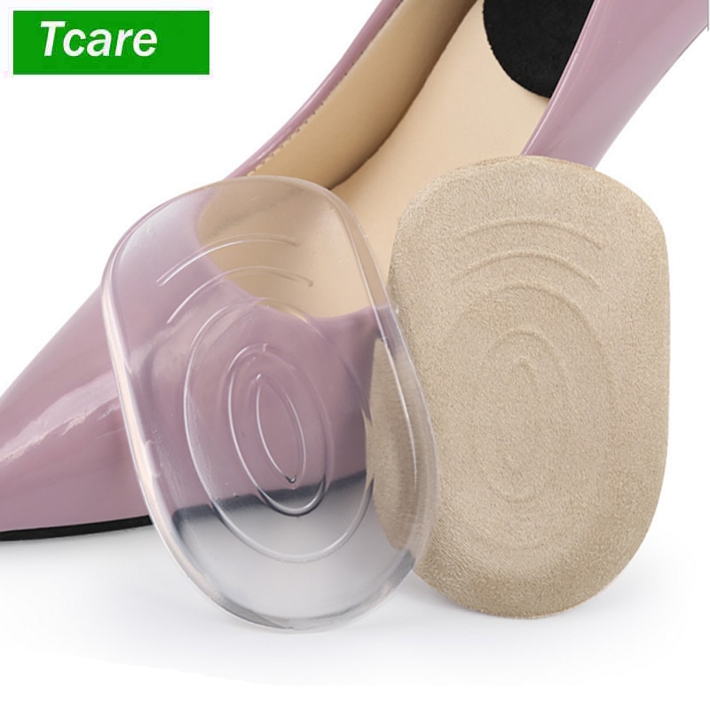 1 Paar Voet Massage Care Siliconengel Hiel Cups Shoe Inserts Voor Fasciitis Plantaris, Pijnlijke Hak Pijn, hielspoor & Achilles Pijn