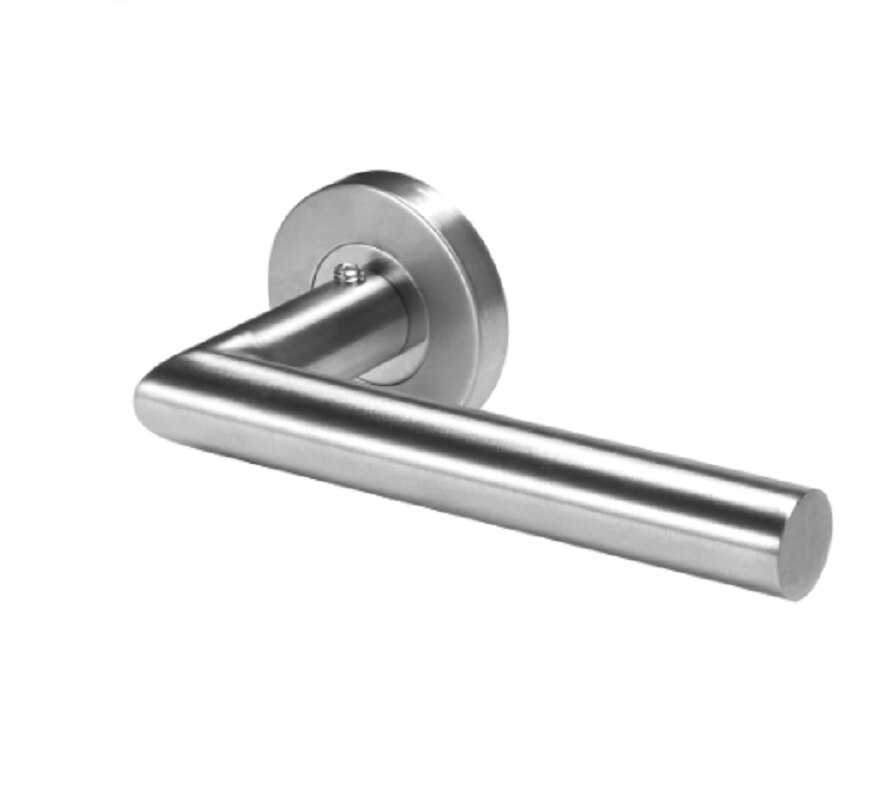 Door Handle Set Stainless Steel Lock Interior Home Door Handle Lock Durable Adjustable Latch Security WC/PZ/BB