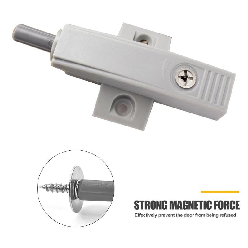 Kitchen Cupboard Door Stop Closer Stoppers Damper Buffer Cabinet Catches ABS Soft Quiet Close Closer Damper With Screws